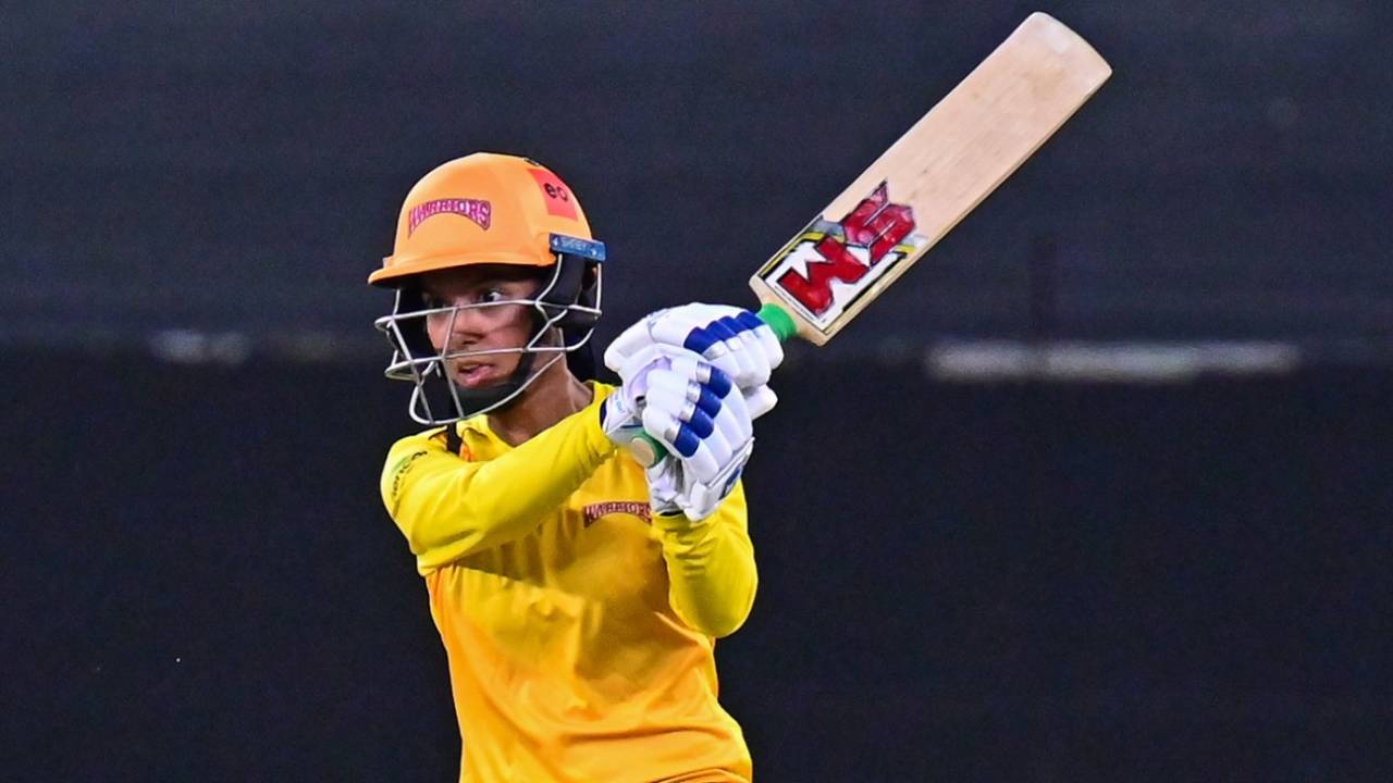 Sindhu Sriharsha played a steady knock of a run-a-ball 35, Tornadoes vs Warriors, FairBreak Invitational Tournament 2022, Dubai, May 06, 2022