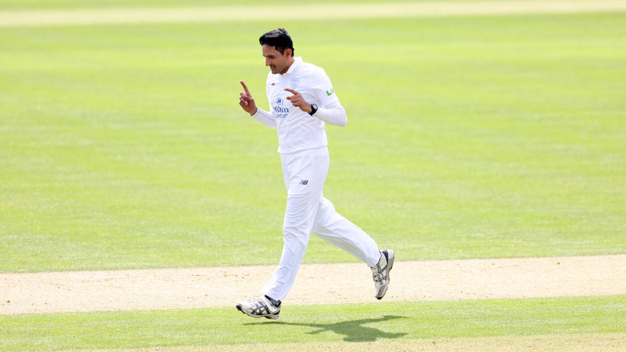 Mohammad Abbas claimed three-for as Hampshire secured victory&nbsp;&nbsp;&bull;&nbsp;&nbsp;Getty Images