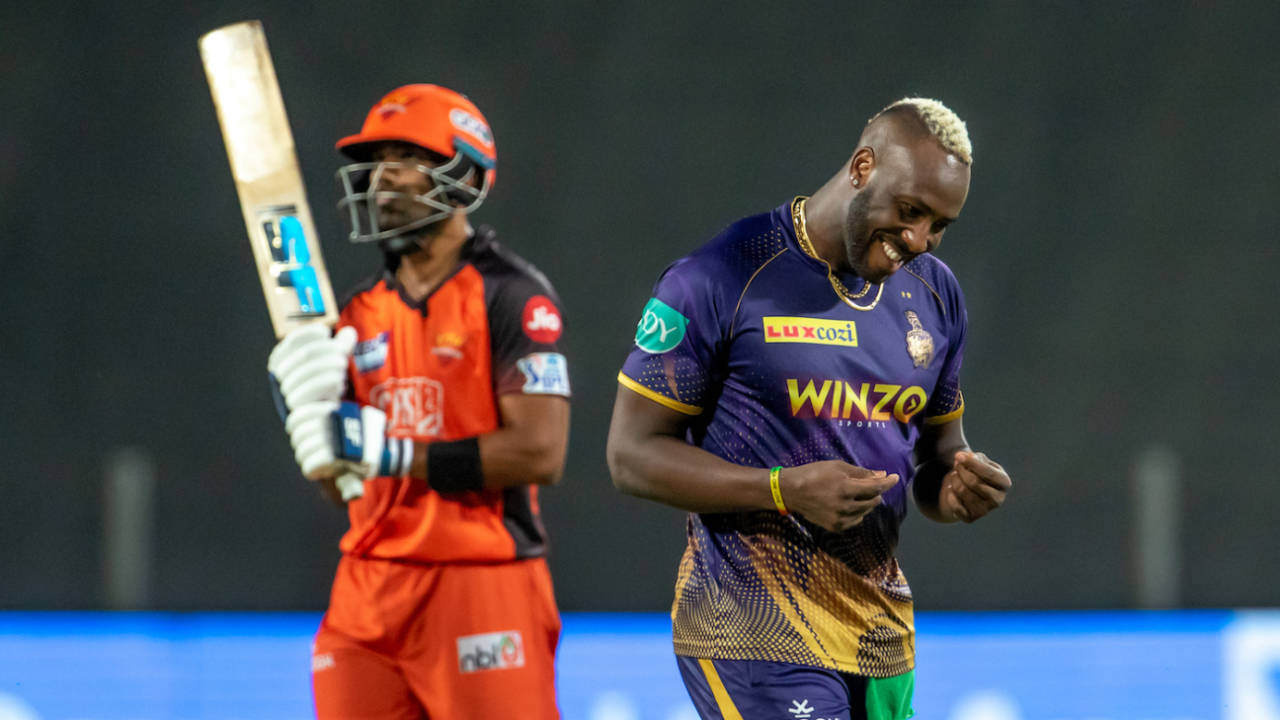 Andre Russell made the difference as Knight Riders sealed a 54-run win, Kolkata Knight Riders vs Sunrisers Hyderabad, IPL 2022, Pune, May 14, 2022