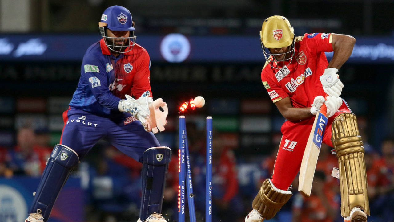 Mayank Agarwal's poor IPL continued as he fell for a two-ball duck, Delhi Capitals vs Punjab Kings, IPL 2022, DY Patil Stadium, Mumbai, May 16, 2022