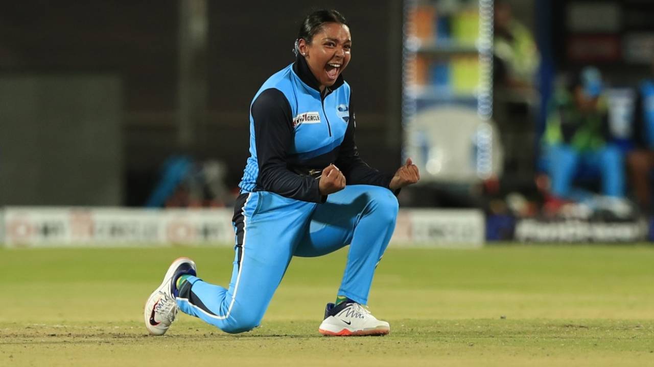 Alana King was the only Australian player involved in the recent Women's T20 Challenge in Pune&nbsp;&nbsp;&bull;&nbsp;&nbsp;Pankaj Nangia / Sportzpics for IPL