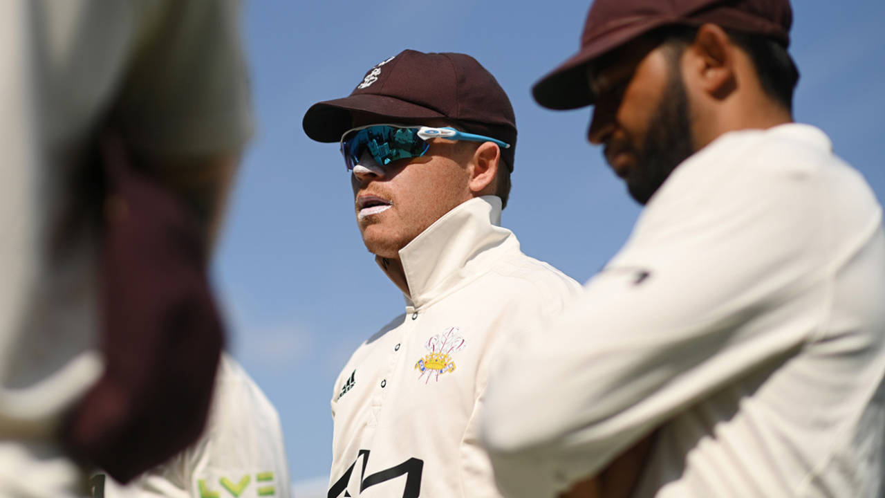 Ollie Pope has started the Championship season in form, Surrey vs Hampshire, LV= Insurance County Championship division one, 1st day, The Kia Oval, April 14, 2022