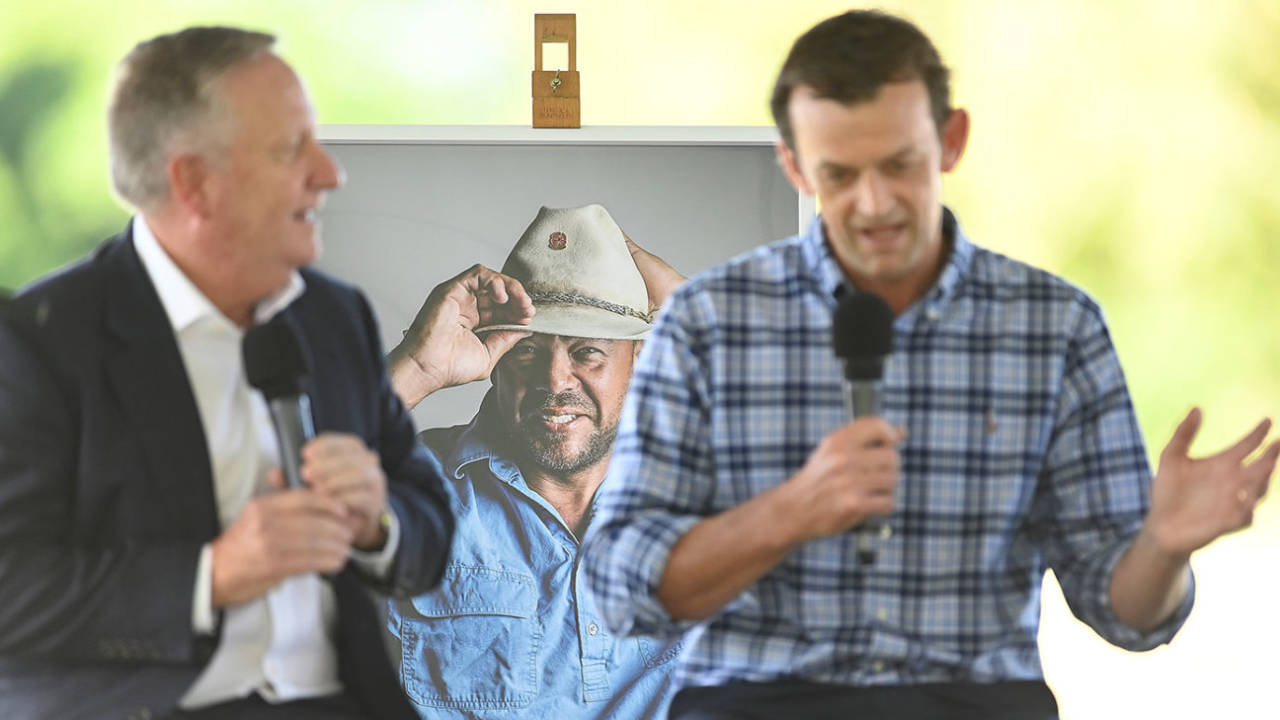 Ian Healy and Adam Gilchrist discuss Andrew Symonds, Townsville, May 27, 2022