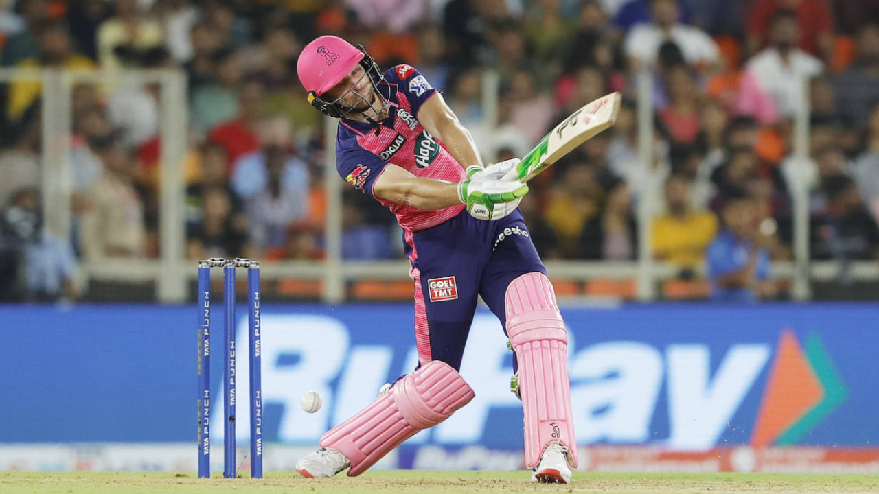 The fours and sixes flowed from Jos Buttler's bat like earlier in the season, Rajasthan Royals vs Royal Challengers Bangalore, IPL 2022 Qualifier 2, Ahmedabad, May 27, 2022