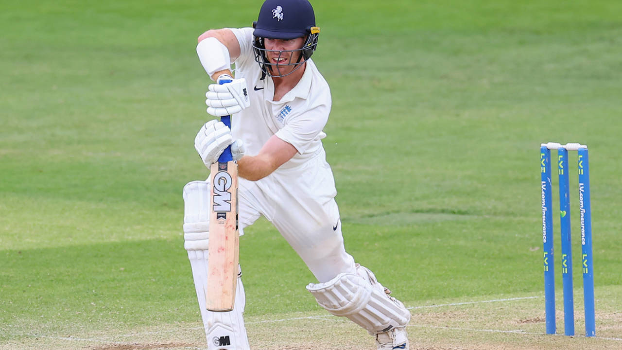 Ben Compton's broad bat gave Kent the edge on the first day&nbsp;&nbsp;&bull;&nbsp;&nbsp;Getty Images