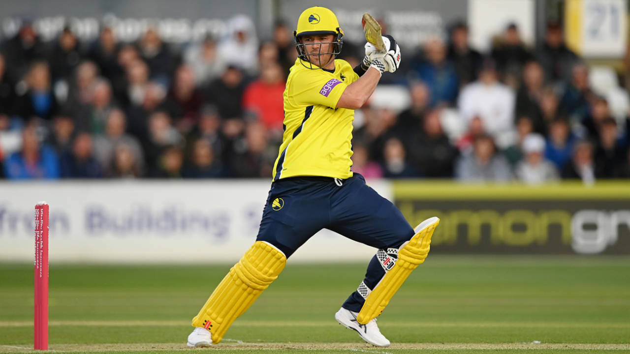 Ben McDermott provided a platform at the top of the order, Essex vs Hampshire, Vitality Blast, Chelmsford, May 31, 2022