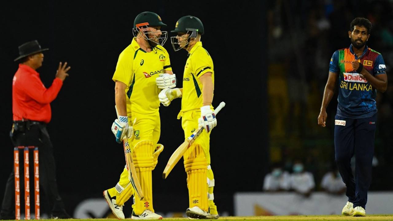 Aaron Finch and David Warner helped Australia put up a winning start&nbsp;&nbsp;&bull;&nbsp;&nbsp;AFP/Getty Images