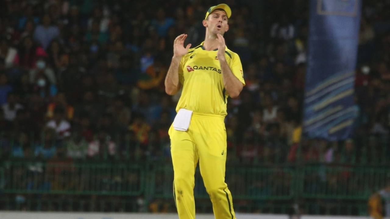 Mitchell Marsh ruled out of the ODI series with Sri Lanka due to a calf injury