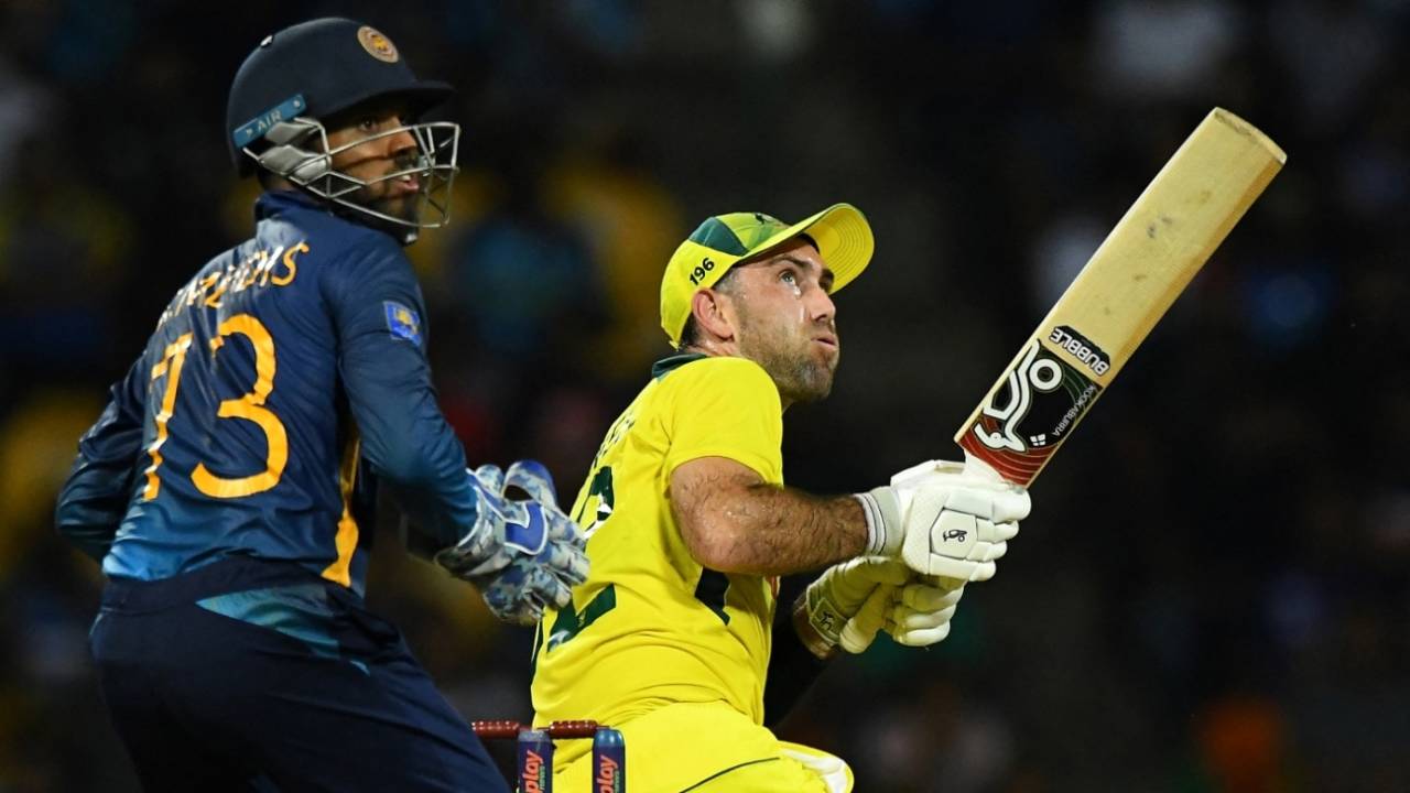 Glenn Maxwell used the reverse sweep to great effect during a match-winning half-century&nbsp;&nbsp;&bull;&nbsp;&nbsp;AFP/Getty Images