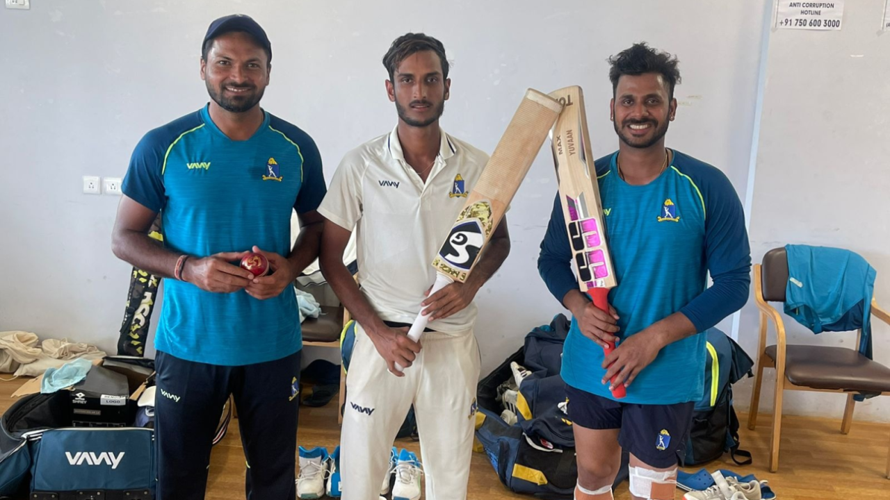 Shahbaz Ahmed and Manoj Tiwary helped Bengal fight back with the bat&nbsp;&nbsp;&bull;&nbsp;&nbsp;Cricket Association of Bengal