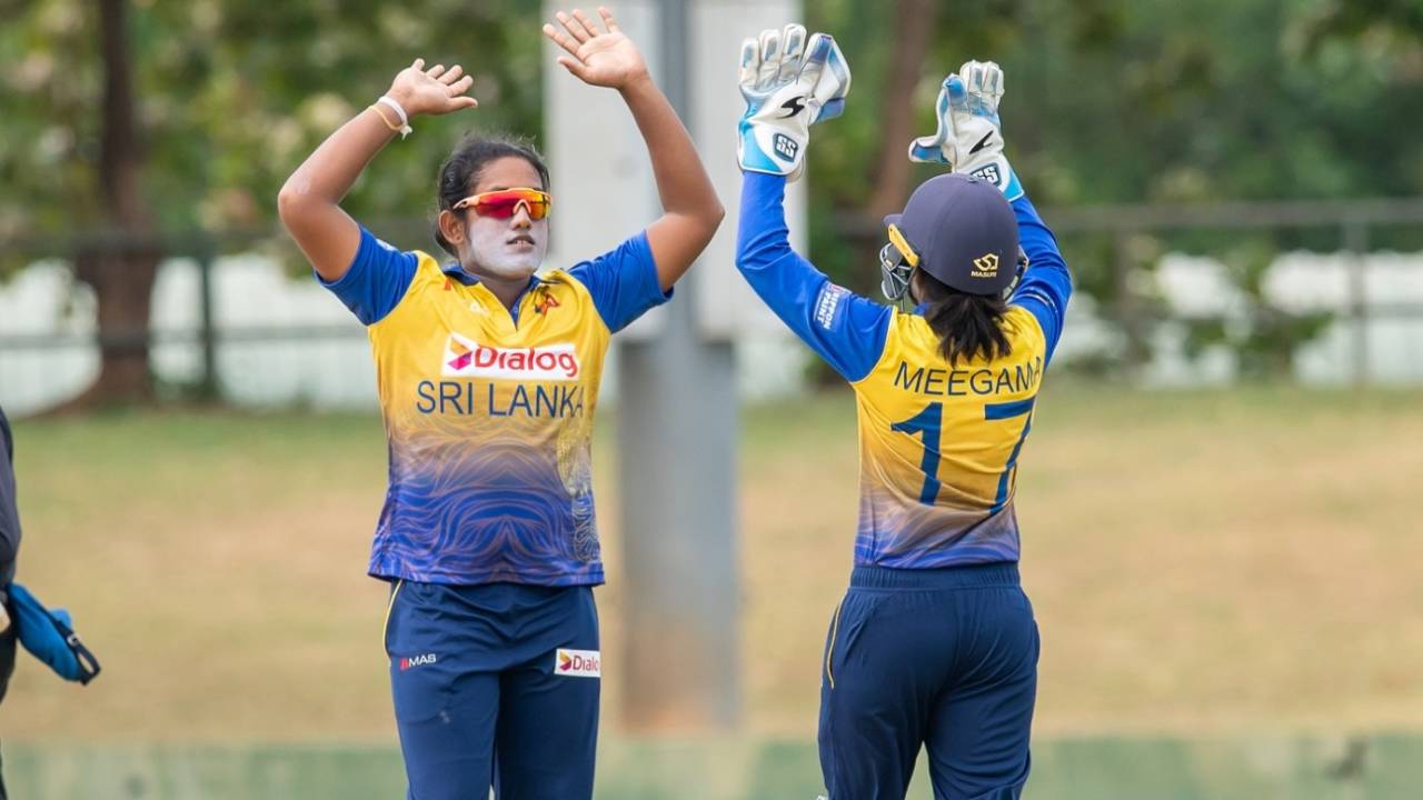 Chamari Athapaththu had Shafali Verma holing out on her very second ball, Sri Lanka vs India, 1st women's T20I, Dambulla, June 23, 2022
