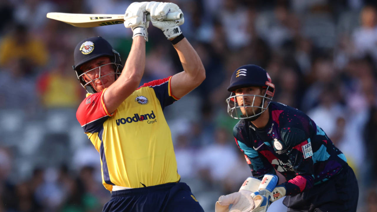Dan Lawrence smacked 51 off 35 balls, Middlesex vs Essex, Vitality Blast, Lord's, June 23, 2022
