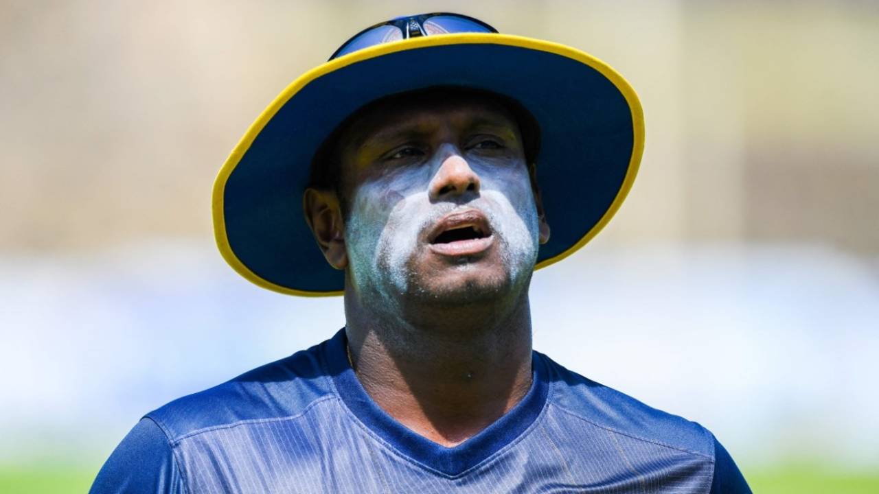 Angelo Mathews will have a big part to play with the bat, Galle, June 28, 2022