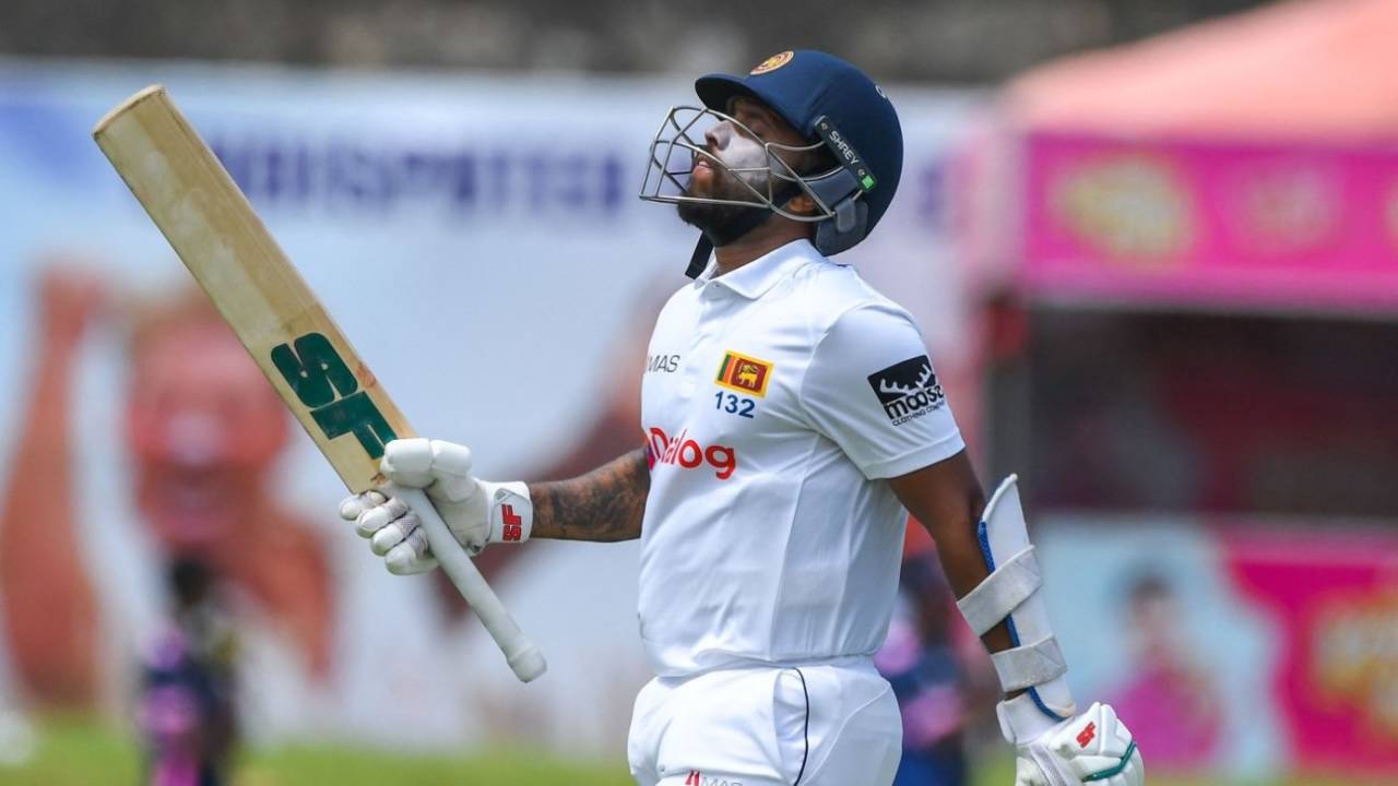 Kusal Mendis walks off, Sri Lanka vs Australia, 1st Test, Galle, 3rd day, July 1, 2022