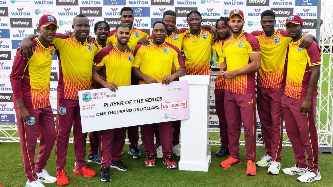 The West Indians won the three-T20I series 2-0, West Indies vs Bangladesh, 3rd T20I, Providence, July 7, 2022