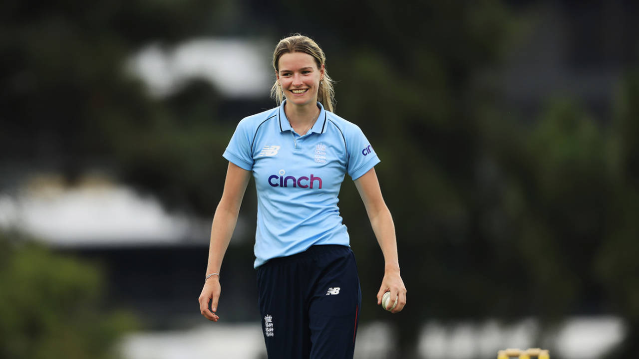 Lauren Bell toured Australia with the England A squad, Australia A vs England A, one-day match, Canberra, February 02, 2022