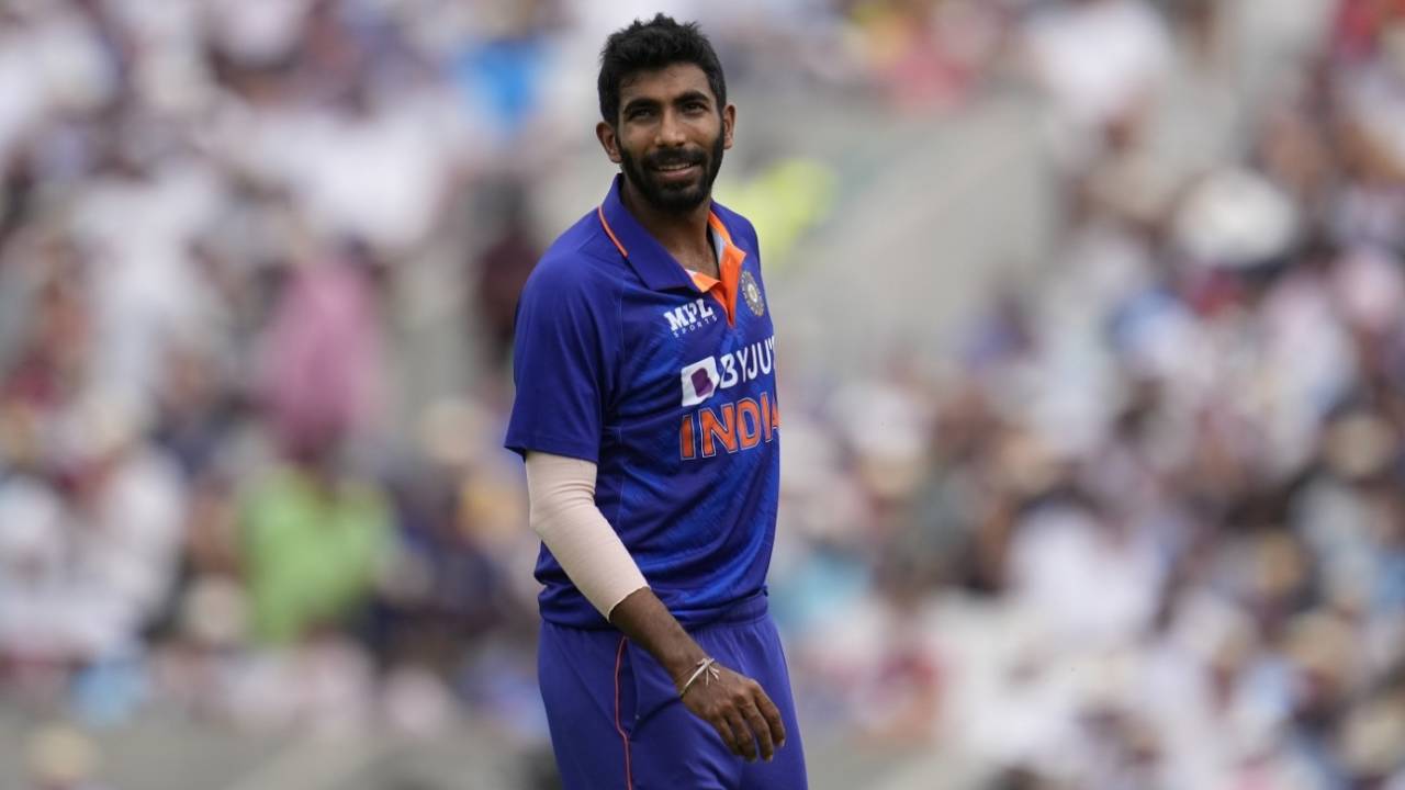 Jasprit Bumrah has not played for India since the white-ball series against England in July&nbsp;&nbsp;&bull;&nbsp;&nbsp;Associated Press
