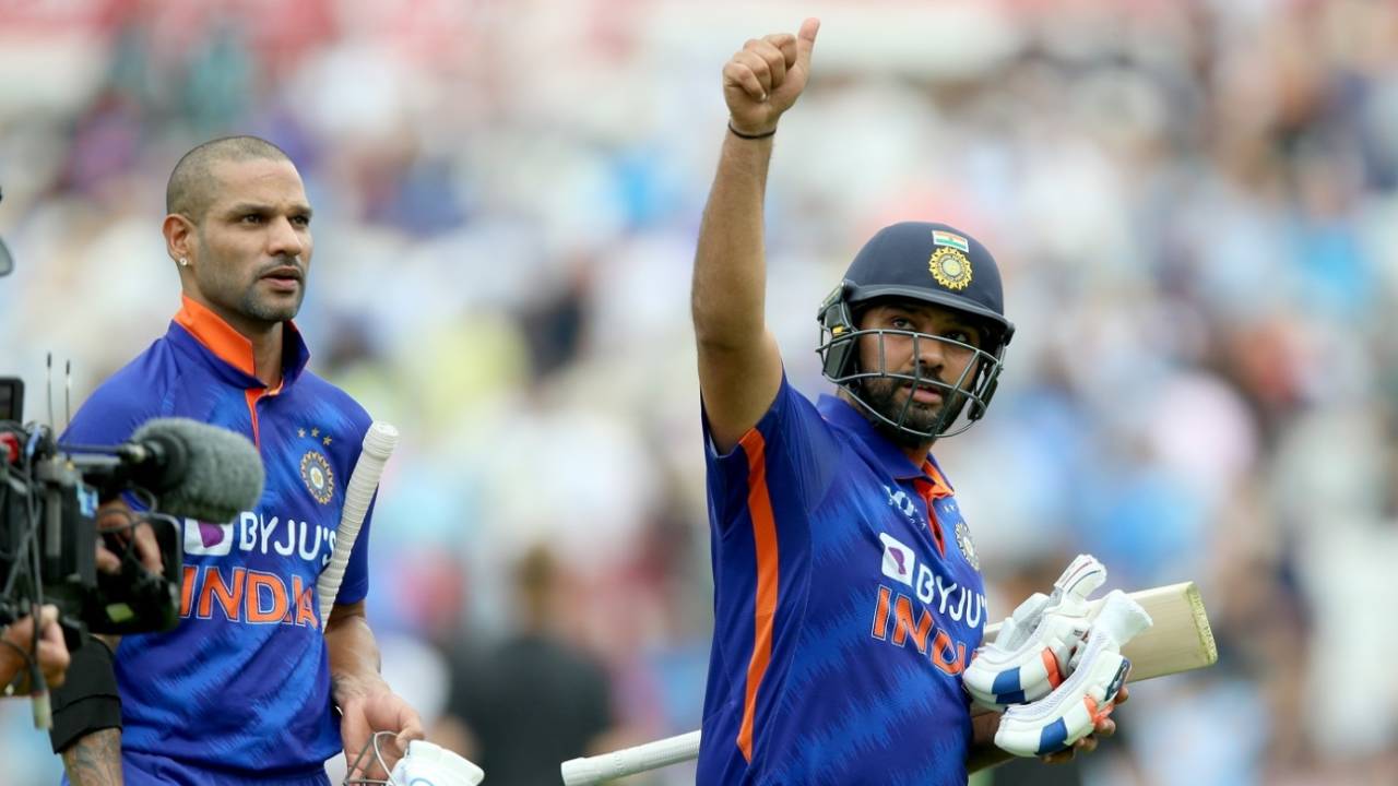 रोहित शर्मा और शिखर धवन वनडे क्रिकेट के बहुत बड़े फ़ैन हैं&nbsp;&nbsp;&bull;&nbsp;&nbsp;Getty Images