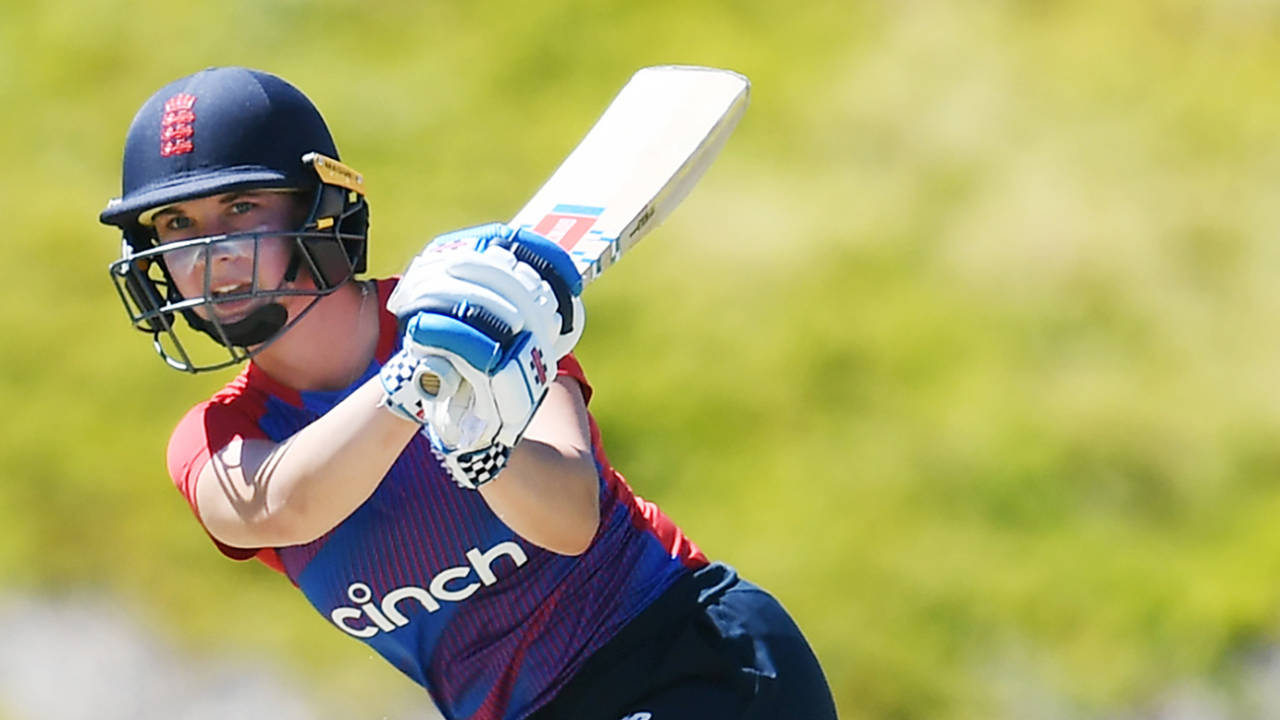 Alice Capsey toured Australia with England Women A earlier this year, 1st International T20 match, Australia A vs England A, Adelaide, January 20, 2022