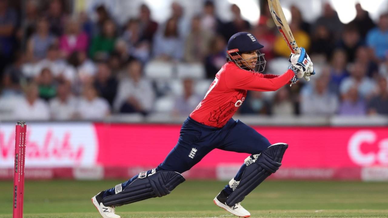 Sophia Dunkley made a brilliant 31-ball fifty, England vs South Africa, 1st women's T20I, Chelmsford, July 21, 2022