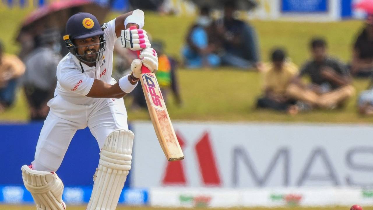 Dinesh Chandimal yet again was solid in a Galle Test&nbsp;&nbsp;&bull;&nbsp;&nbsp;AFP/Getty Images