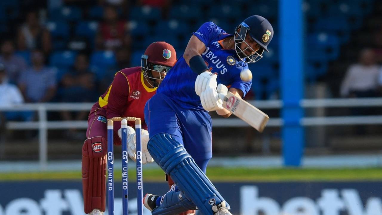 Axar Patel belted a 27-ball fifty, West Indies v India, 2nd ODI, Port of Spain, July 24, 2022