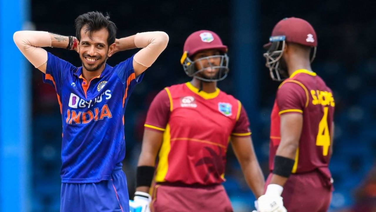 Yuzvendra Chahal had a rough time of it, West Indies vs India, 2nd ODI, Port of Spain, July 25, 2022