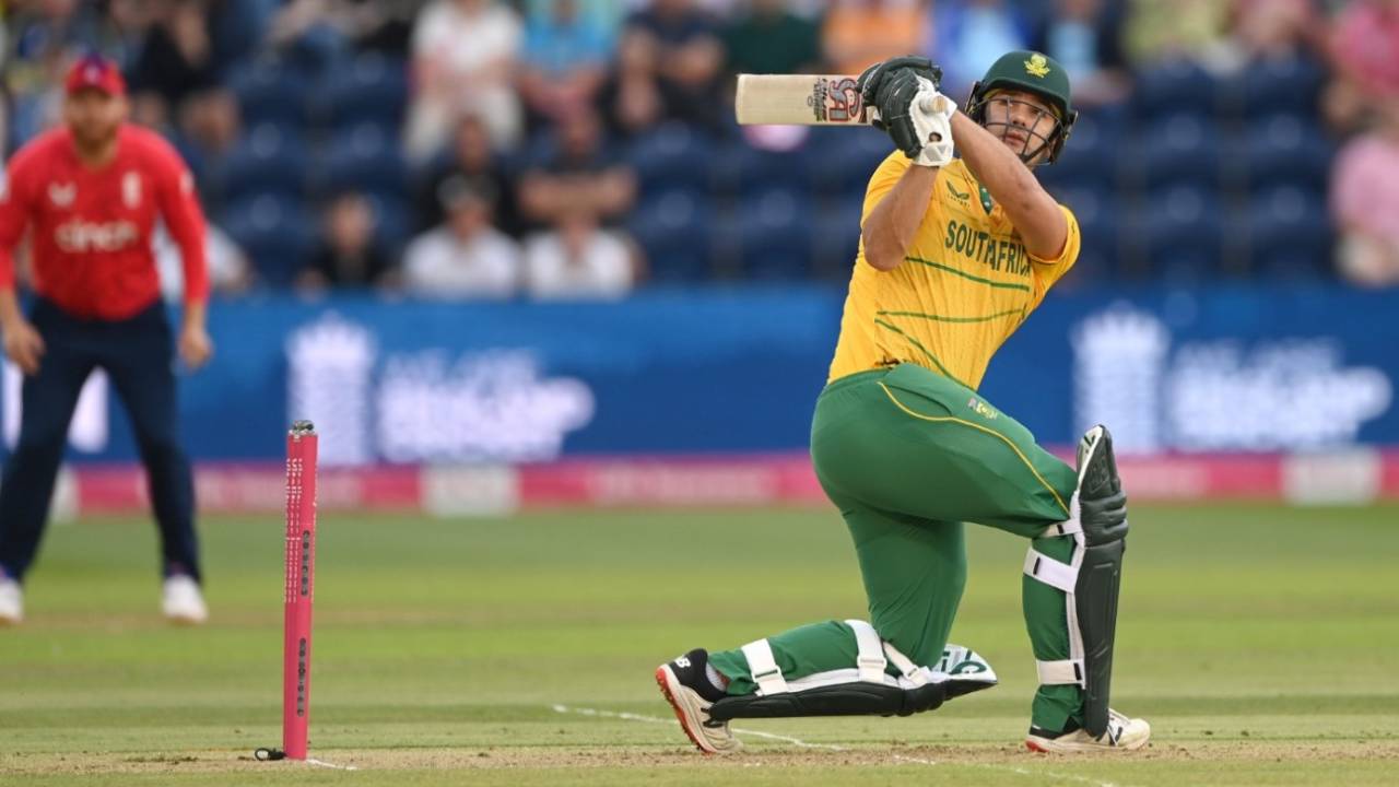 Rilee Rossouw started brightly for South Africa, England vs South Africa, 2nd T20I, Cardiff, July 28, 2022