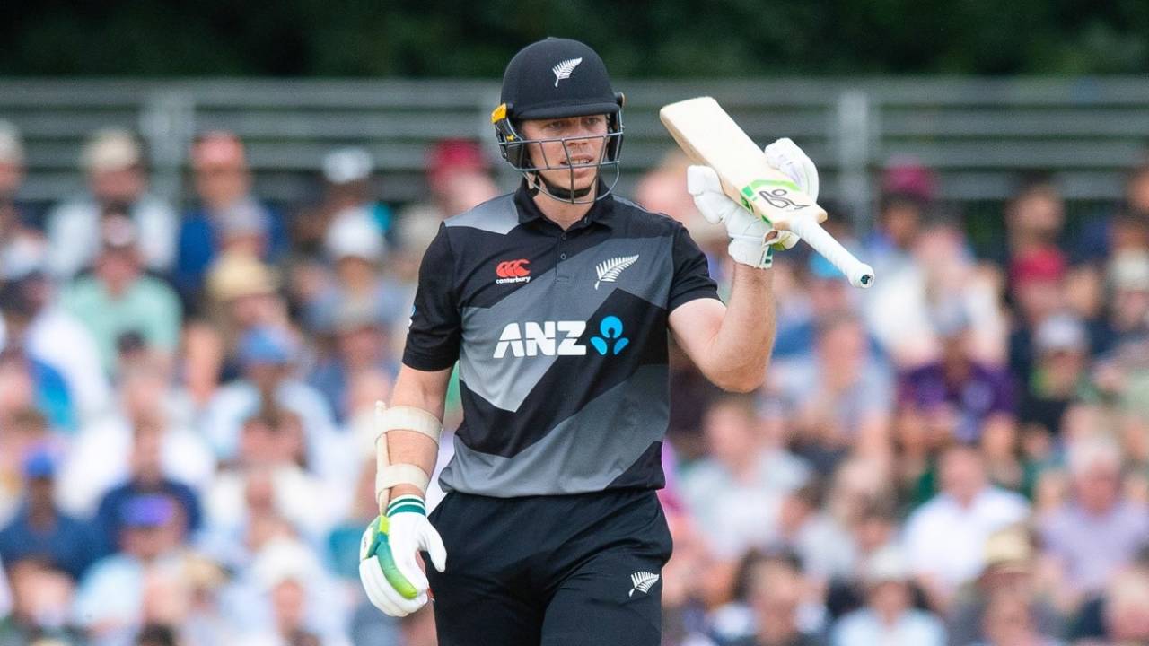 Michael Bracewell made New Zealand debuts in all three formats in 2022&nbsp;&nbsp;&bull;&nbsp;&nbsp;SNS Group/Getty Images
