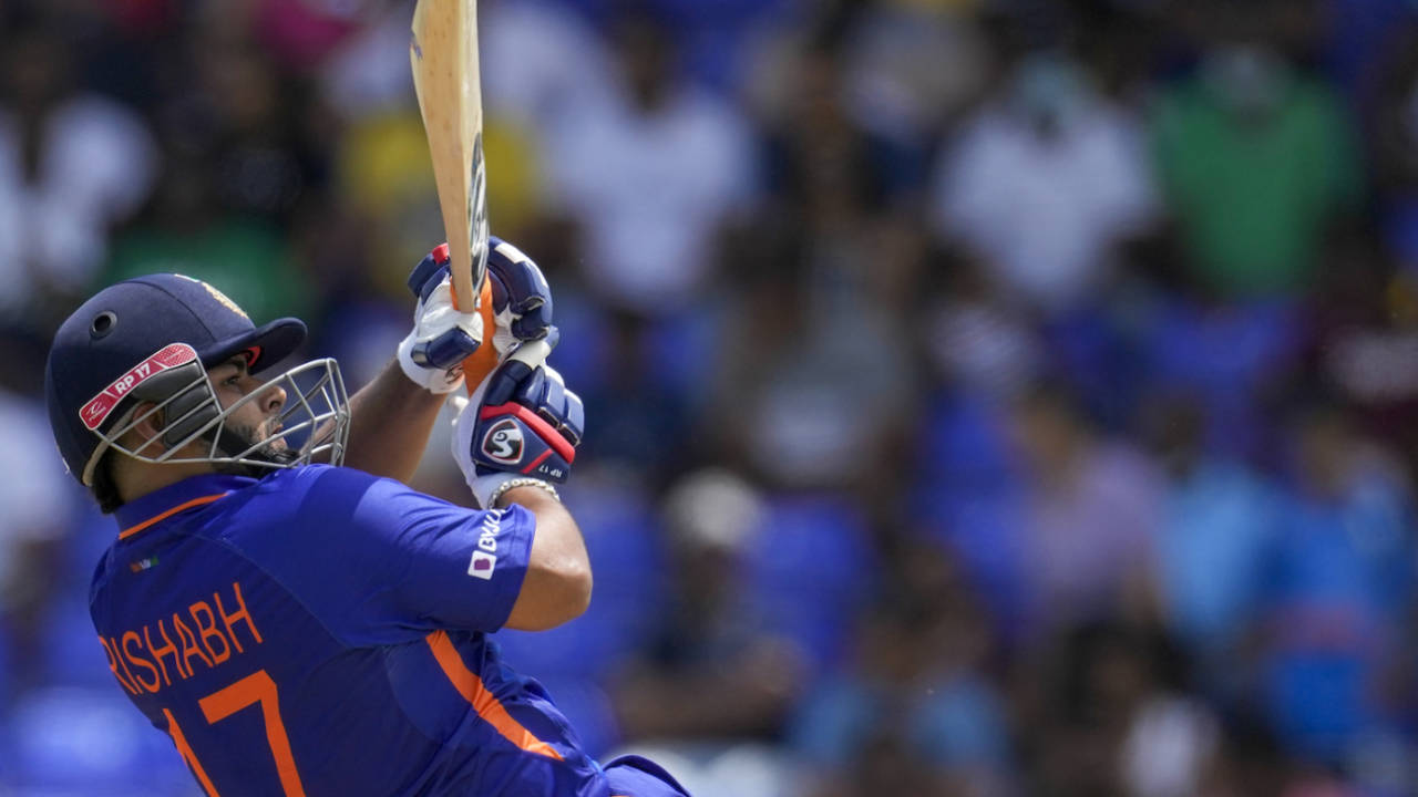 Rishabh Pant had his eyes on the leg side, West Indies vs India, 2nd T20I, St Kitts, August 1, 2022