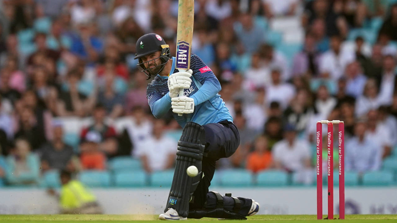 Will Fraine played a vital cameo, Surrey vs Yorkshire, Vitality Blast, Kia Oval, July 6, 2022