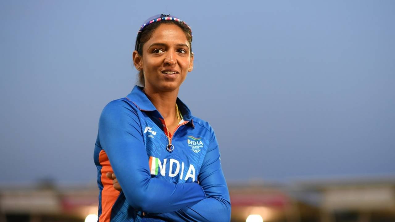 Harmanpreet Kaur looks on after the match, Barbados vs India, Commonwealth Games 2022, Birmingham, August 3, 2022
