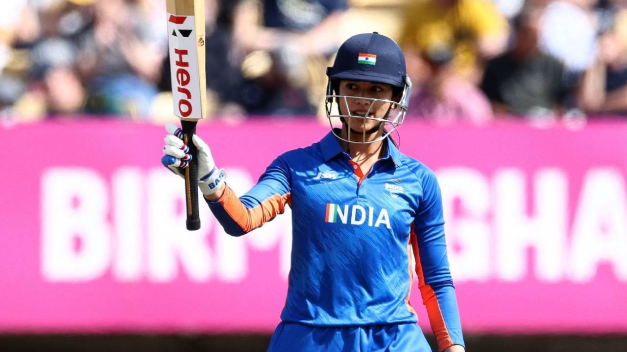 स्‍मृति मांधना ने टी20 में भारत के लिए सबसे तेज़ अर्धशतक लगाया&nbsp;&nbsp;&bull;&nbsp;&nbsp;AFP/Getty Images