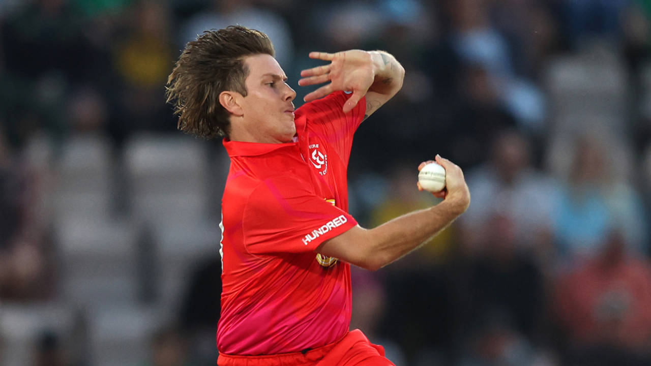 Adam Zampa played his first game in nearly four months, Southern Brave vs Welsh Fire, Men's Hundred, August 3, 2022