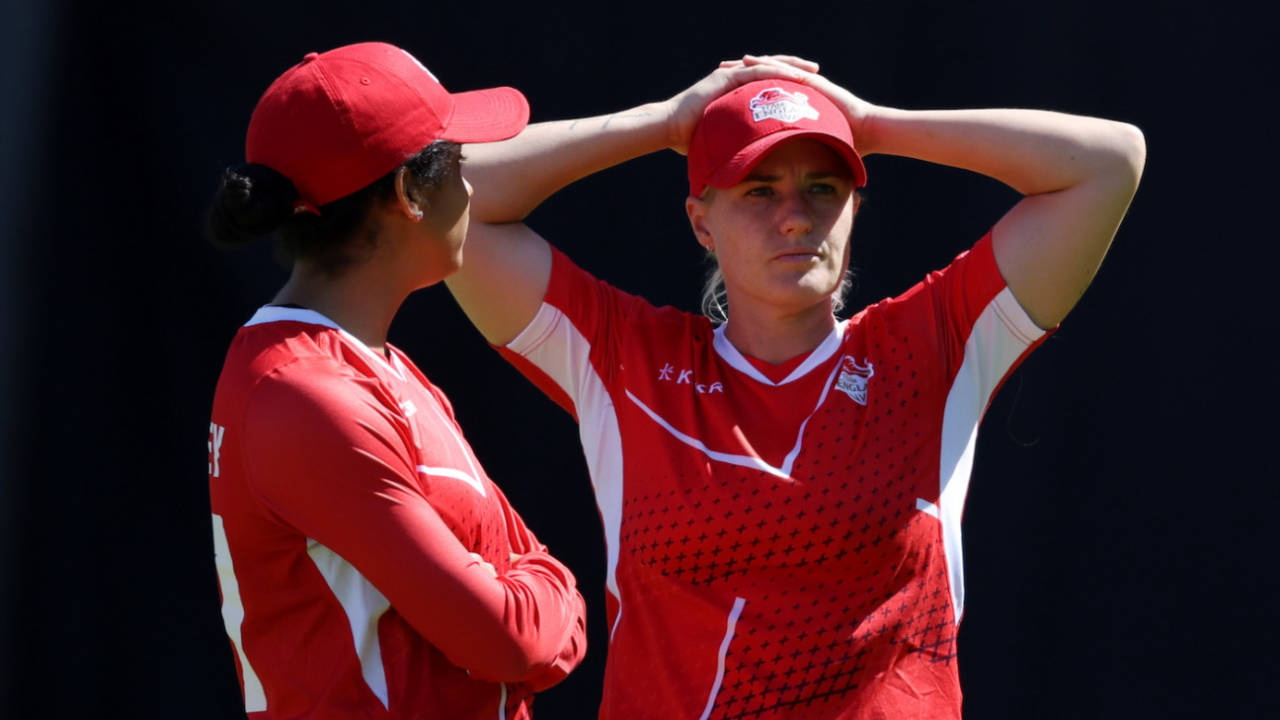 Sophia Dunkley and Katherine Brunt played their parts well, but it wasn't to be for them, England vs India, 1st semi-final, Commonwealth Games, Birmingham, August 6, 2022