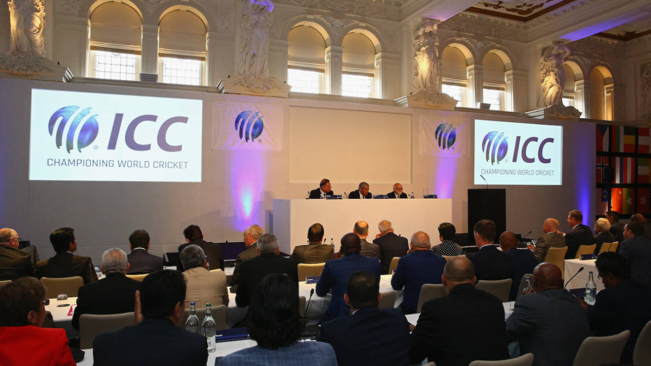 The ICC Full Council meeting at the board's annual conference, London, July 18, 2019