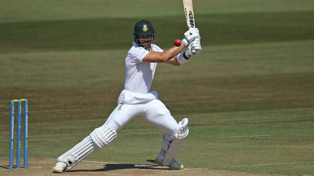 Aiden Markram scored a second-innings 88 not out, England Lions vs South Africans, Tour match, Canterbury, August 12, 2022