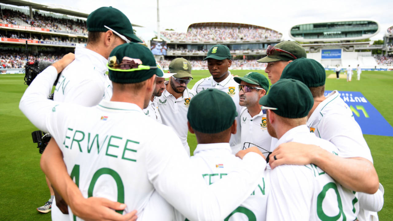 Dean Elgar's South Africa are currently No. 2 on the WTC table&nbsp;&nbsp;&bull;&nbsp;&nbsp;ECB/Getty Images