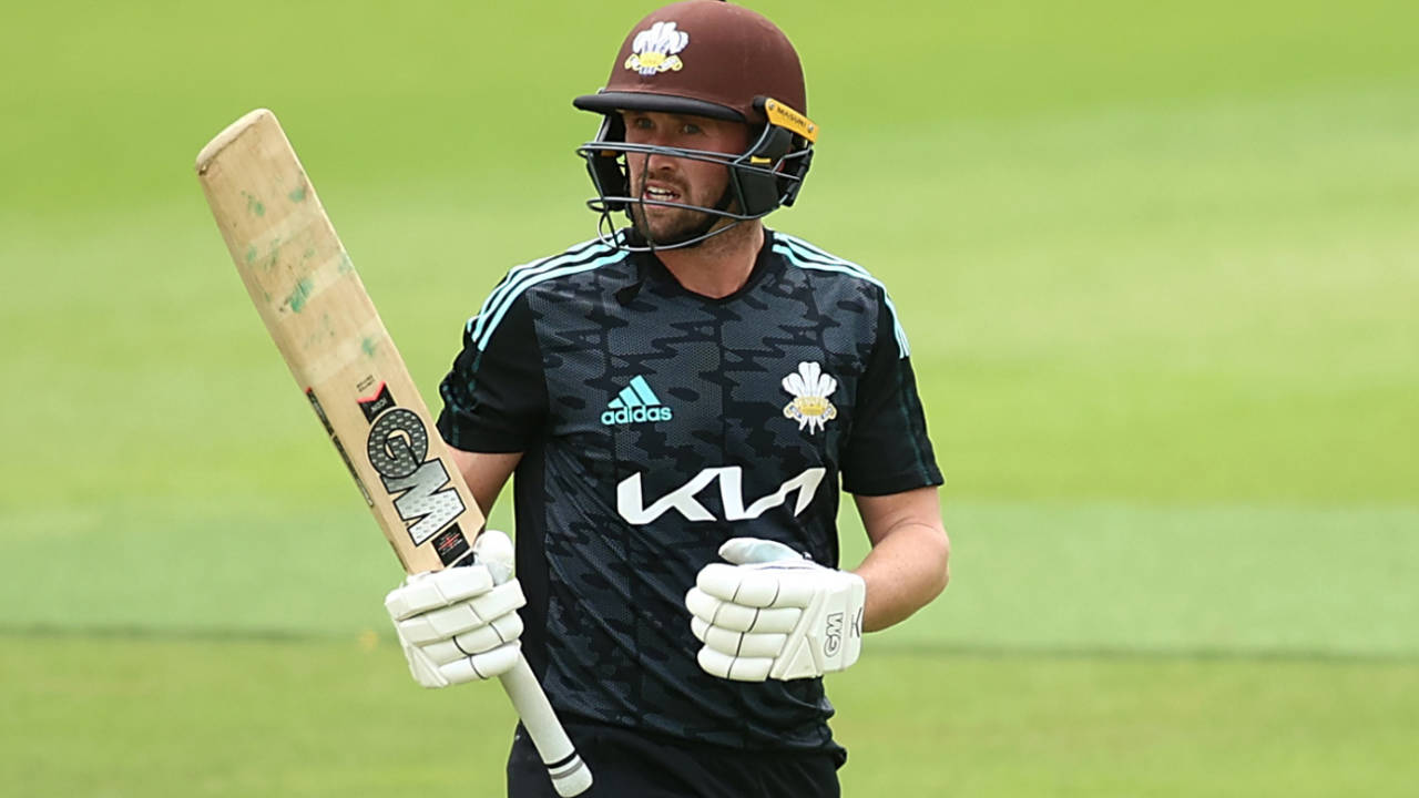 Cameron Steel made a sprightly half-century, Surrey vs Gloucestershire, Royal London Cup, Kia Oval, August 19, 2022