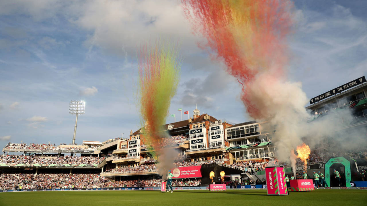 "At the start of each match, there were fireworks, which made the whole affair much more enjoyable"&nbsp;&nbsp;&bull;&nbsp;&nbsp;ECB via Getty Images