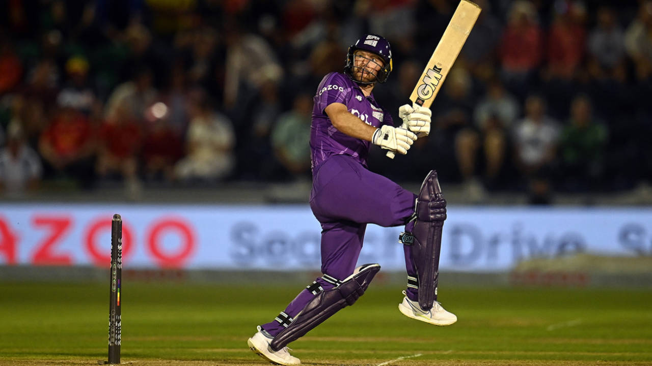 Adam Lyth got the chase going with 47 off 34, Welsh Fire vs Northern Superchargers, Cardiff, The Hundred Men's, August 26, 2022