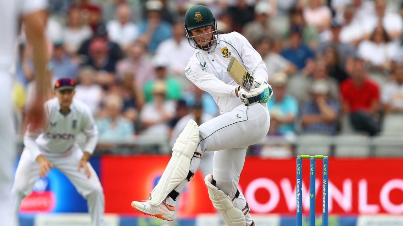 Rassie van der Dussen remained defiant despite battling an injury, England vs South Africa, 2nd Test, Manchester, 3rd day, August 27, 2022