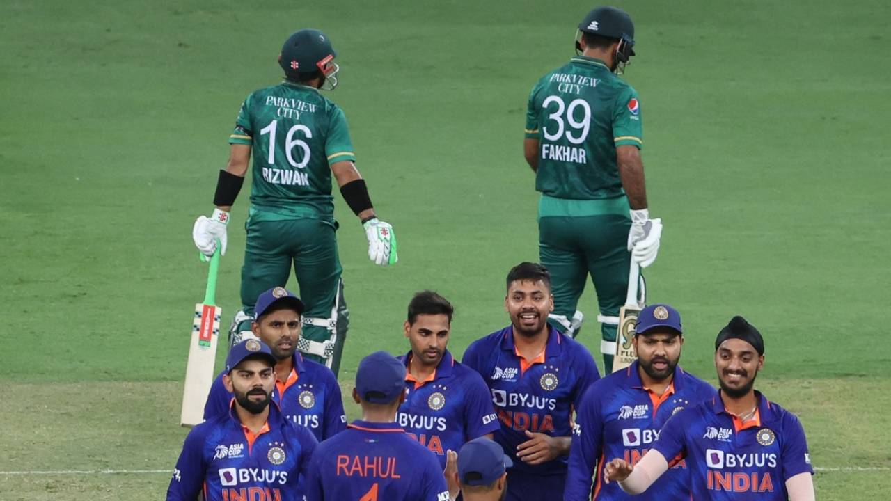 Fakhar Zaman chose to walk off even though there was barely an appeal against him, India vs Pakistan, Asia Cup, Dubai, August 28, 2022