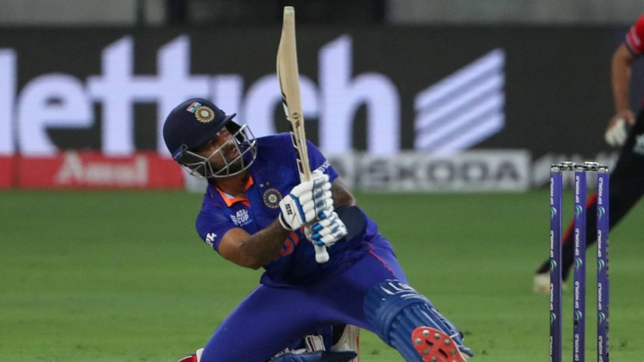 Suryakumar Yadav was audacious in his stroke-making from the get-go, India vs Hong Kong, Asia Cup, Dubai, August 31, 2022