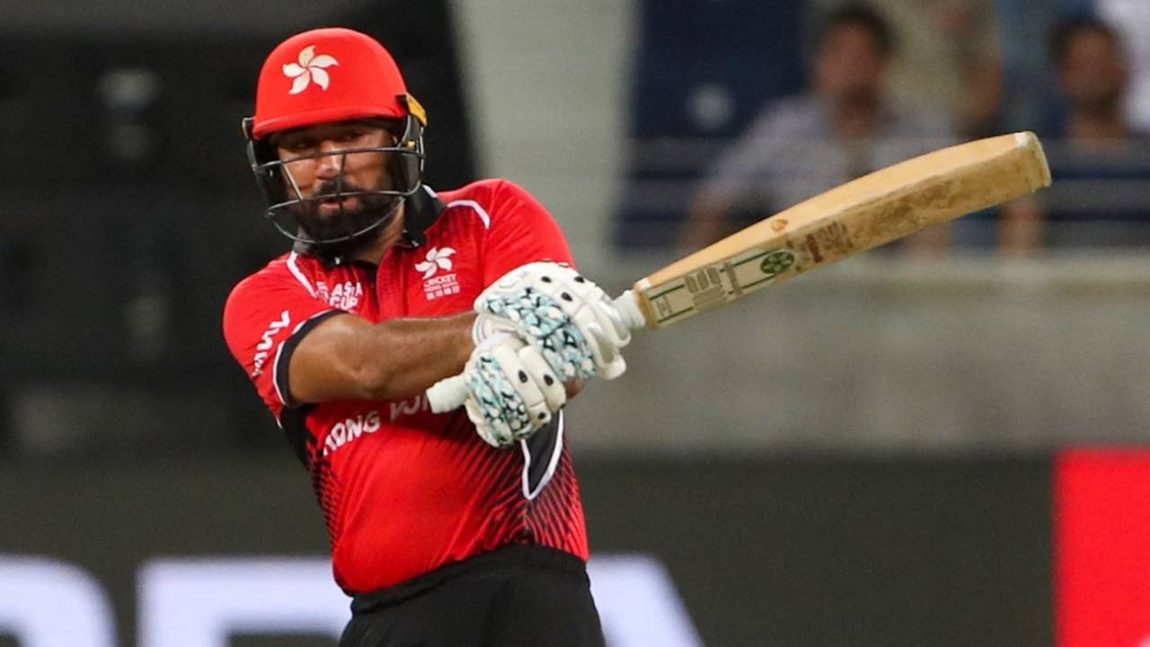 Babar Hayat got the chase going for Hong Kong, India vs Hong Kong, Asia Cup, Dubai, August 31, 2022