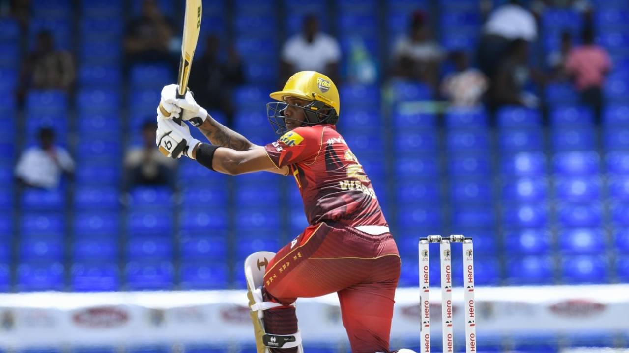 Tion Webster gave Trinbago Knight Riders a positive start, St Lucia Kings vs Trinbago Knight Riders, Caribbean Premier League, Basseterre, September 1, 2022
