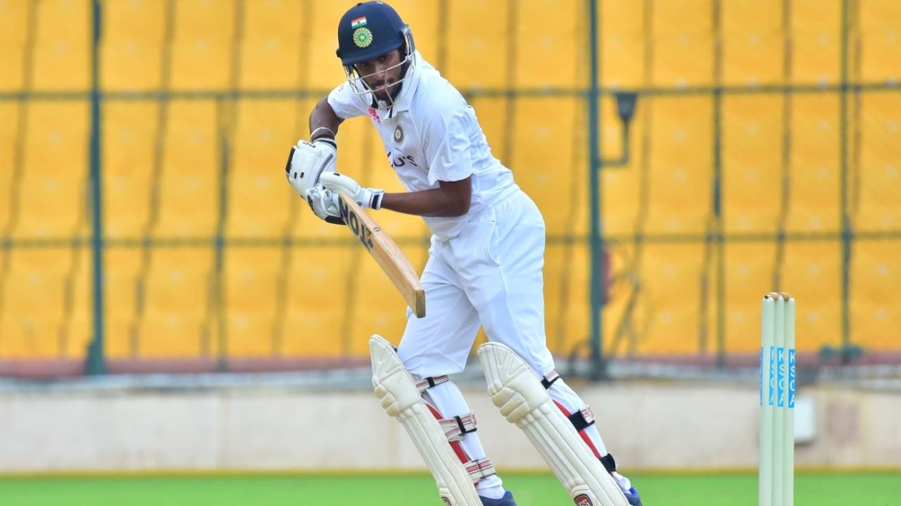 Tilak Varma works one down to third, India A vs New Zealand A, 1st unofficial Test, 4th day, Bengaluru, September 4, 2022