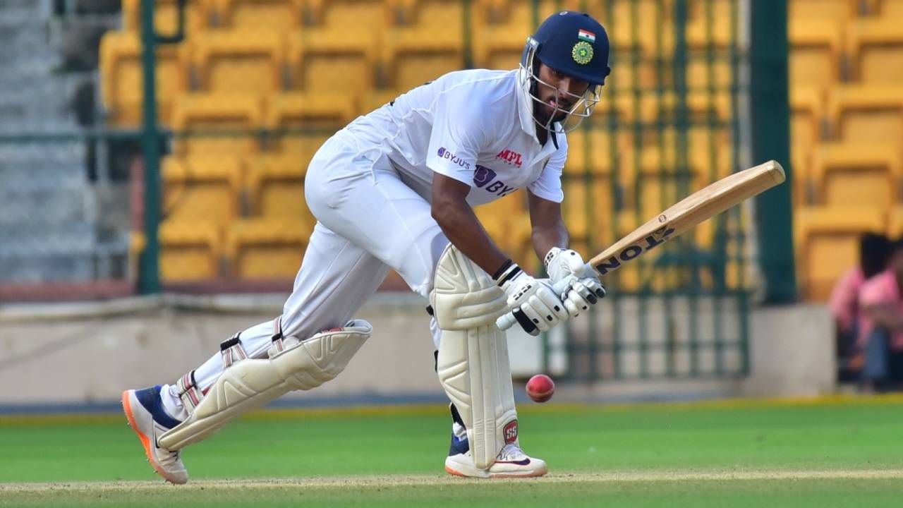 Tilak Varma flicks one through the leg side, India A vs New Zealand A, 1st unofficial Test, 4th day, Bengaluru, September 4, 2022