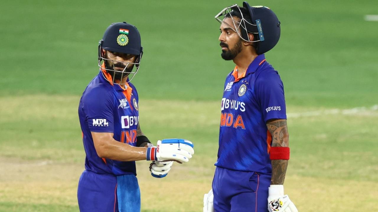 Virat Kohli and KL Rahul added 119 for the first wicket, Afghanistan vs India, Super 4, Dubai, Asia Cup, September 8, 2022