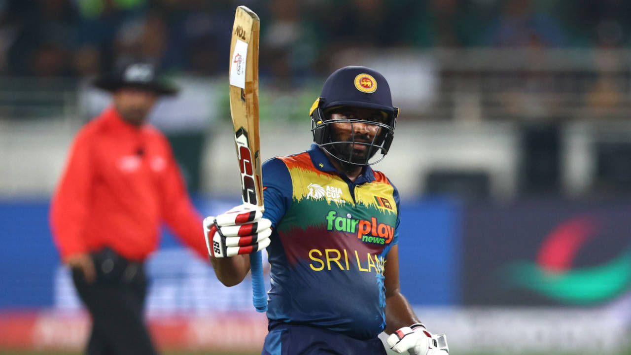 File photo: Rajapaksa was one of Sri Lanka's stars at the Asia Cup in the UAE&nbsp;&nbsp;&bull;&nbsp;&nbsp;Getty Images